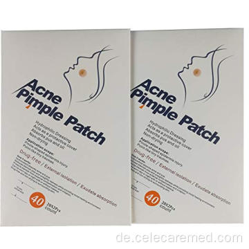 Akne -Patch benutzerdefinierte Einweghydrocolloid -Akne -Pickel -Patch